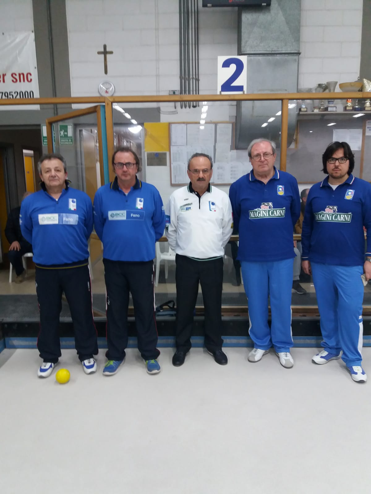 Finalisti cat.B a Marotta vincitori a destra