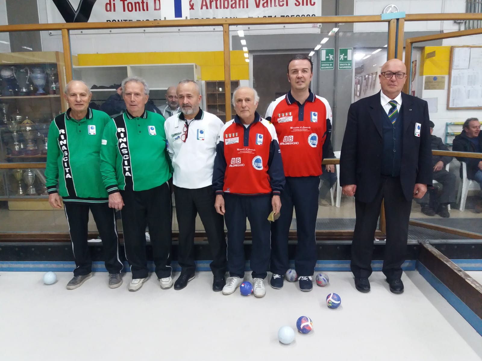 Finalisti cat. C a Marotta Vincitori a sinistra