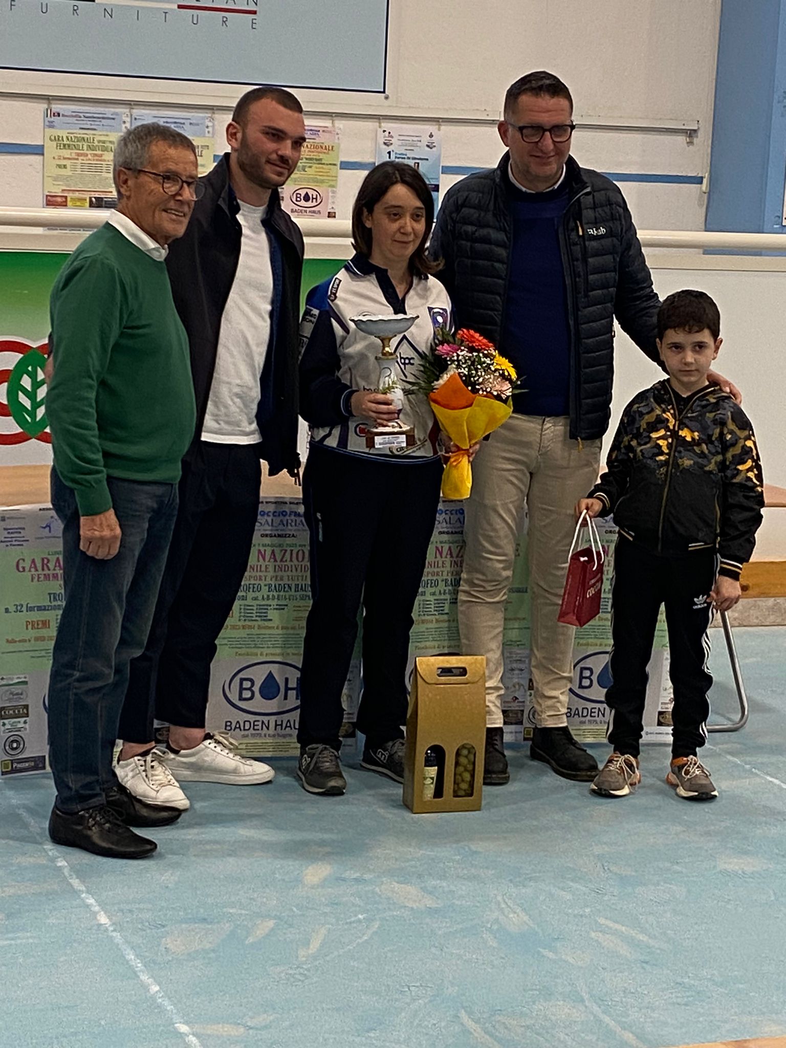 Giulia Pierozzi alla Salaria