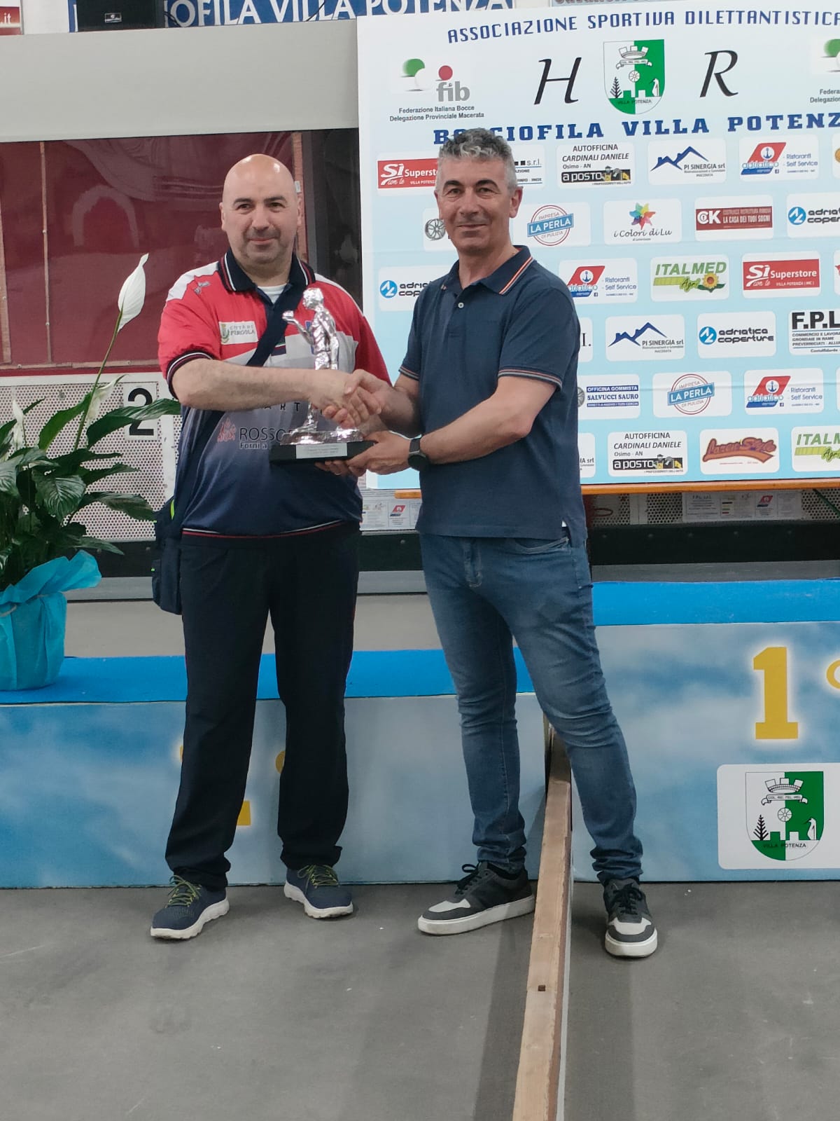 Mario Battistelli a Villa Potenza