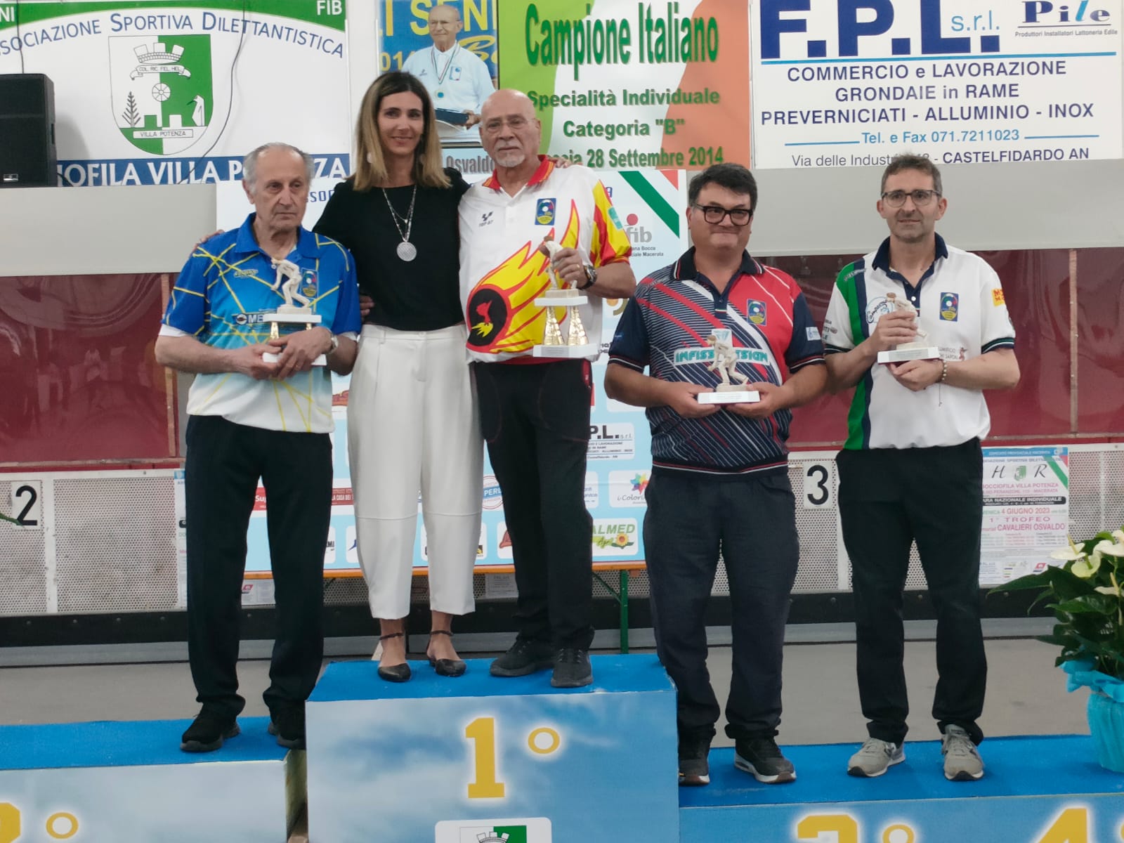 Podio C a Villa Potenza